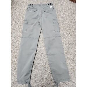 American Eagle Flex 30x34 Slim Lived-In Cargo Utility Casual Pants Men's Gray AE